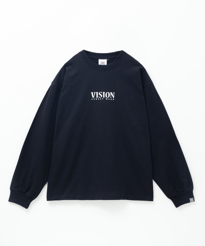 VISION STREET WEAR ベアーロゴプリント長袖Tシャツ メンズ商品画像-4