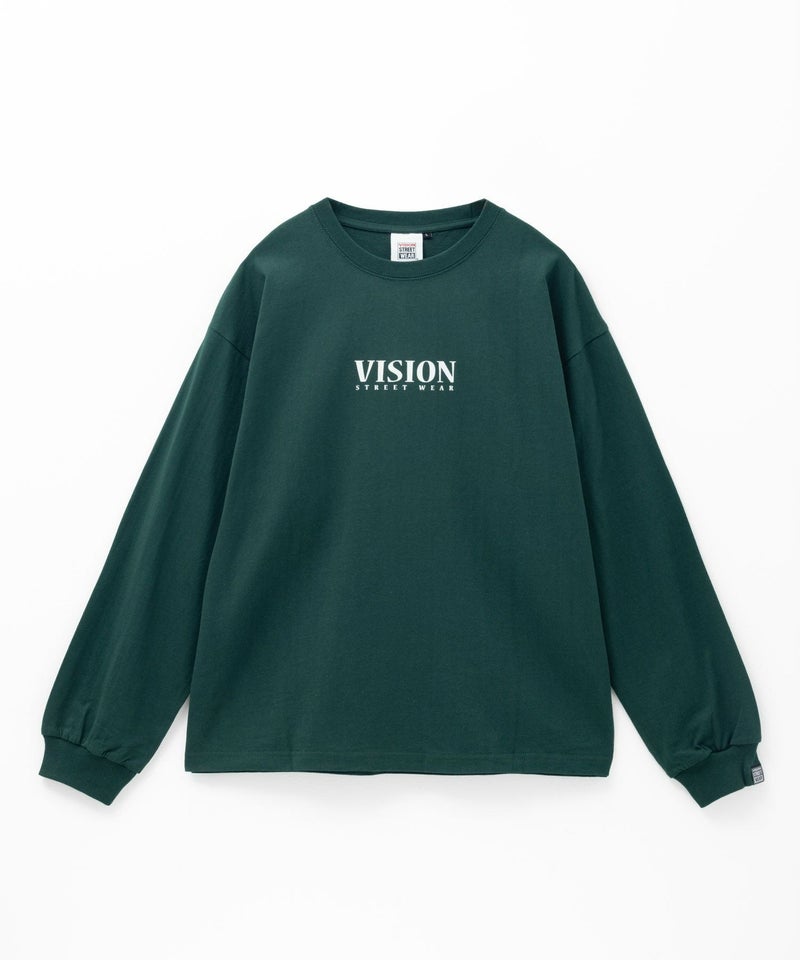 VISION STREET WEAR ベアーロゴプリント長袖Tシャツ メンズ商品画像-6