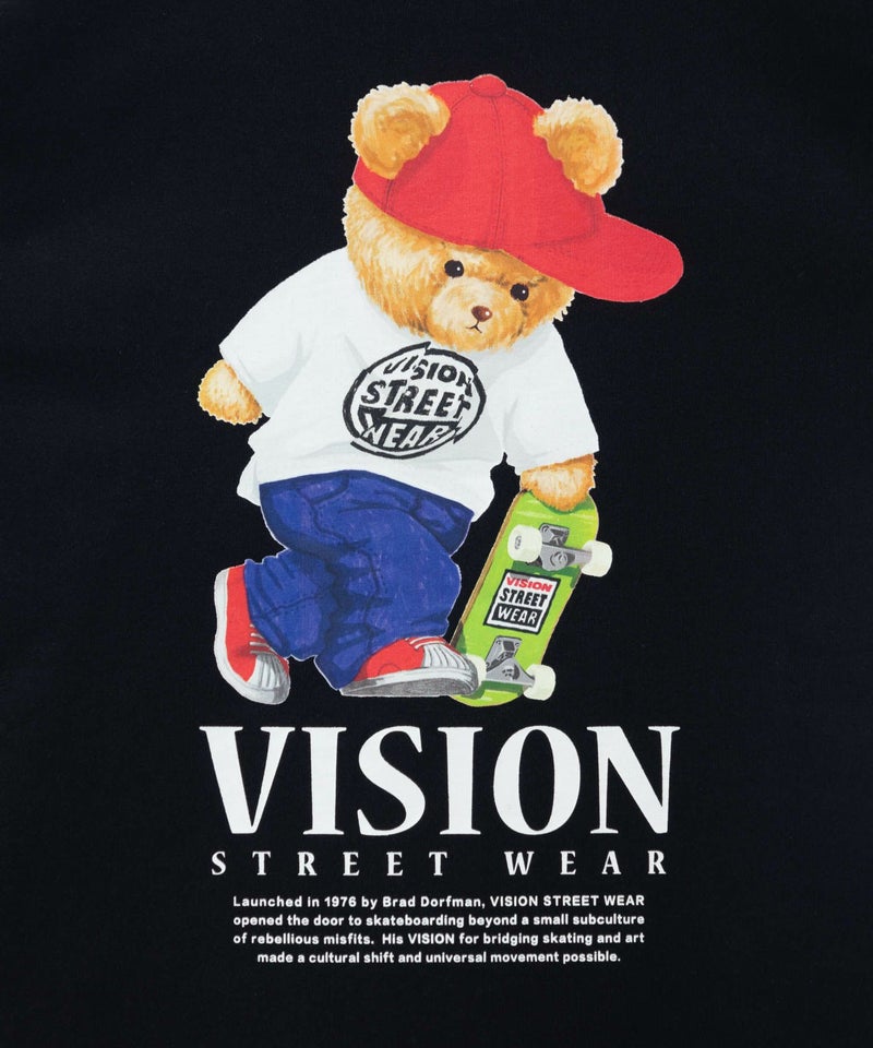 VISION STREET WEAR ベアーロゴプリント長袖Tシャツ メンズ商品画像-10