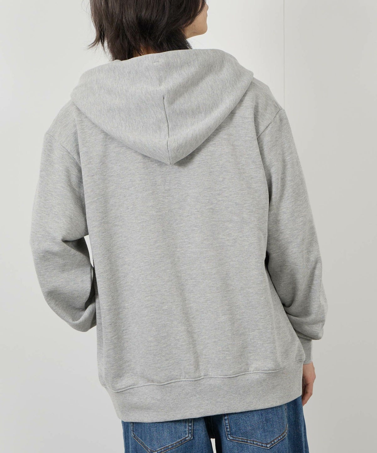 NAVY タフラク ヘビー裏毛ジップパーカー メンズ