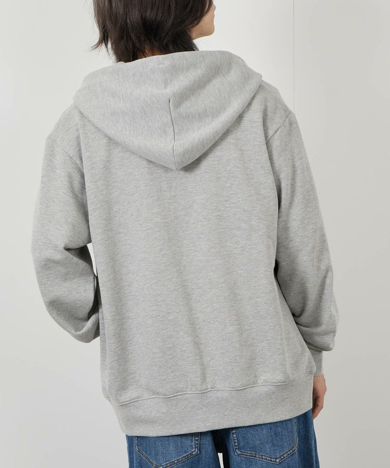 NAVY  タフラク ヘビー裏毛ジップパーカー メンズ商品画像-10