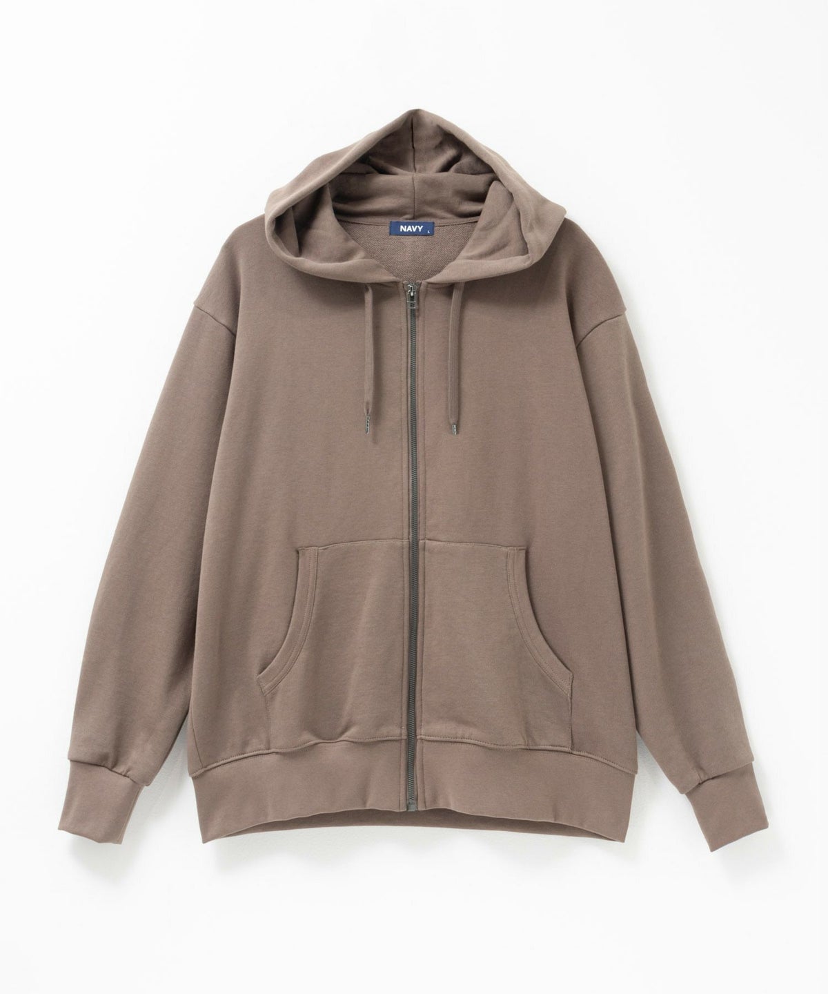 NAVY タフラク ヘビー裏毛ジップパーカー メンズ