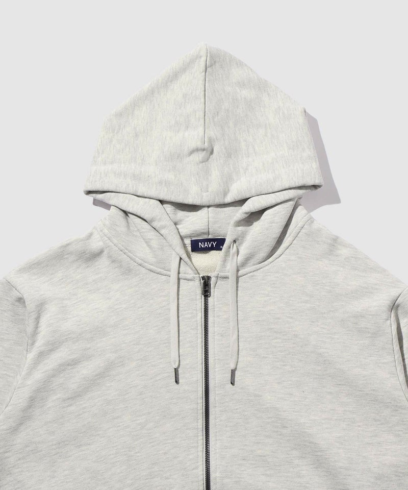NAVY  タフラク ヘビー裏毛ジップパーカー メンズ商品画像-34