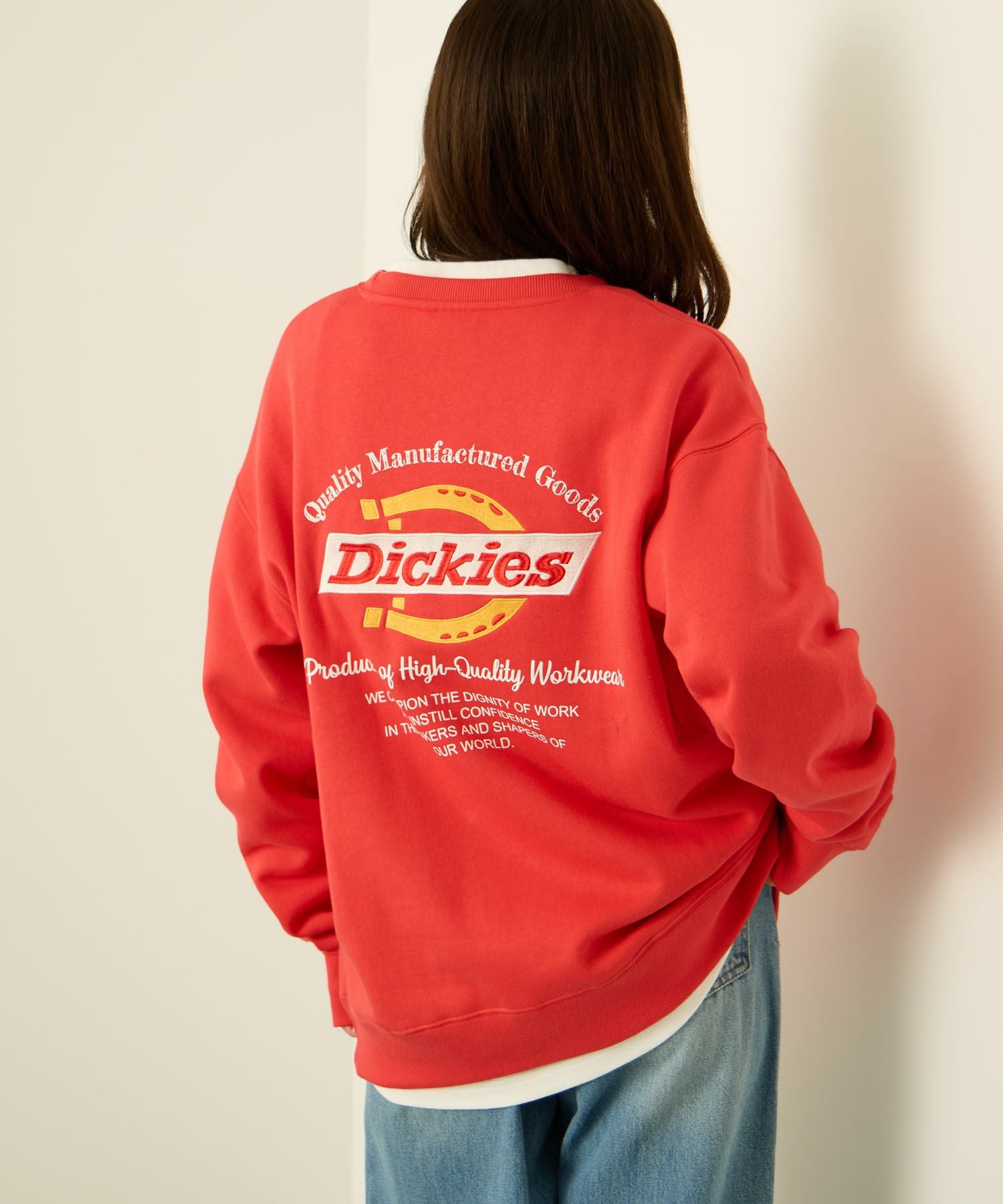 Dickies 裏起毛刺繍トレーナー メンズ