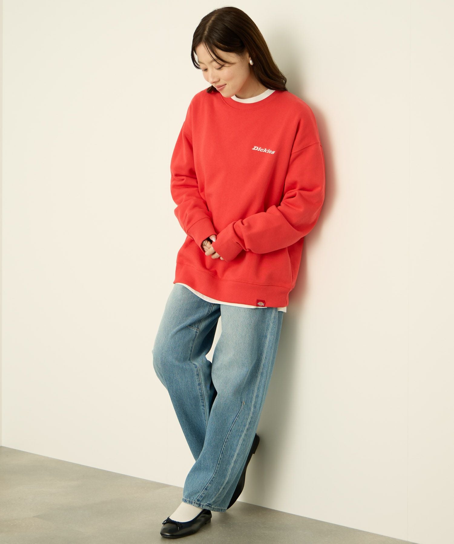 Dickies 裏起毛刺繍トレーナー メンズ