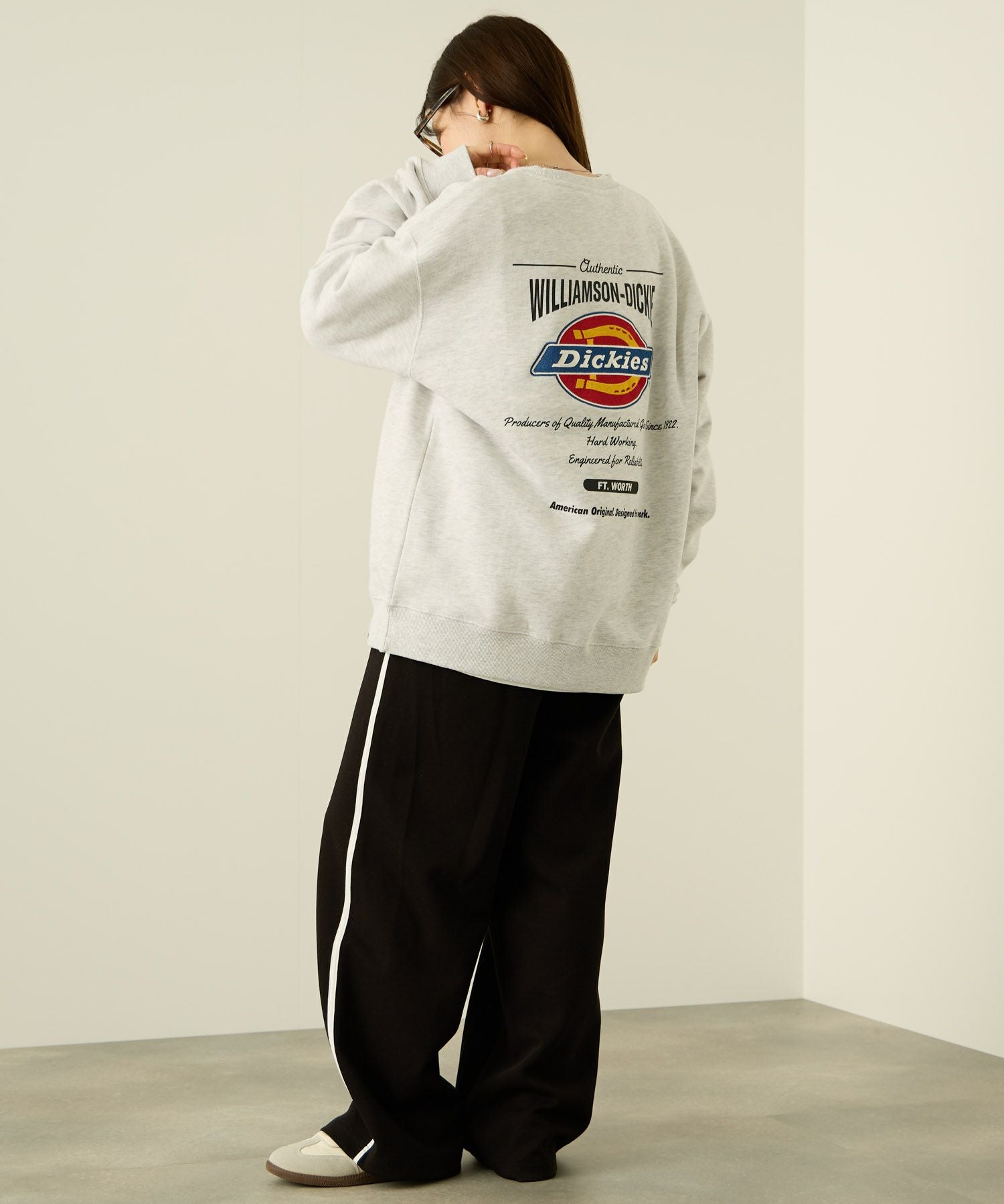 Dickies 裏起毛刺繍トレーナー メンズ