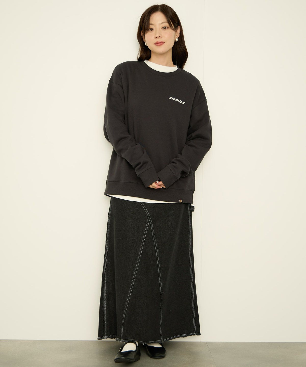 Dickies 裏起毛刺繍トレーナー メンズ