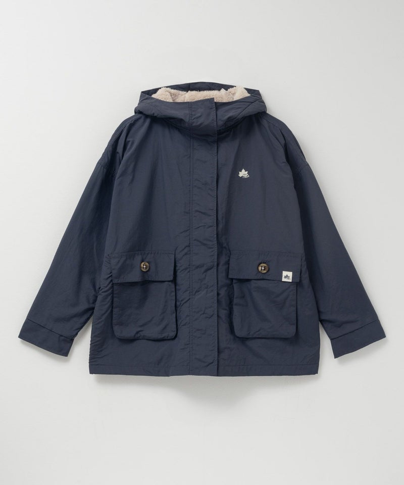 【WEB限定】LOGOS PARK 裏フリースマウンテンパーカー レディース商品画像-3