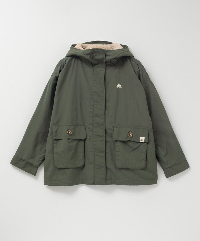 【WEB限定】LOGOS PARK  裏フリースマウンテンパーカー レディース商品画像-5