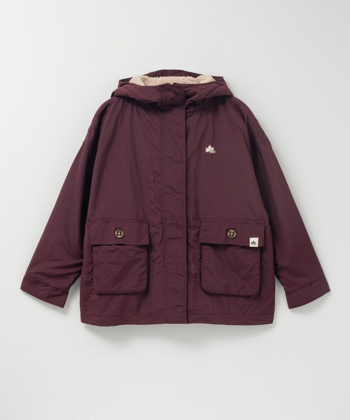 【WEB限定】LOGOS PARK 裏フリースマウンテンパーカー レディース