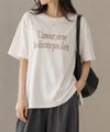 Idnes ロゴプリントTシャツ レディース メール便 対応商品商品サムネイル-2