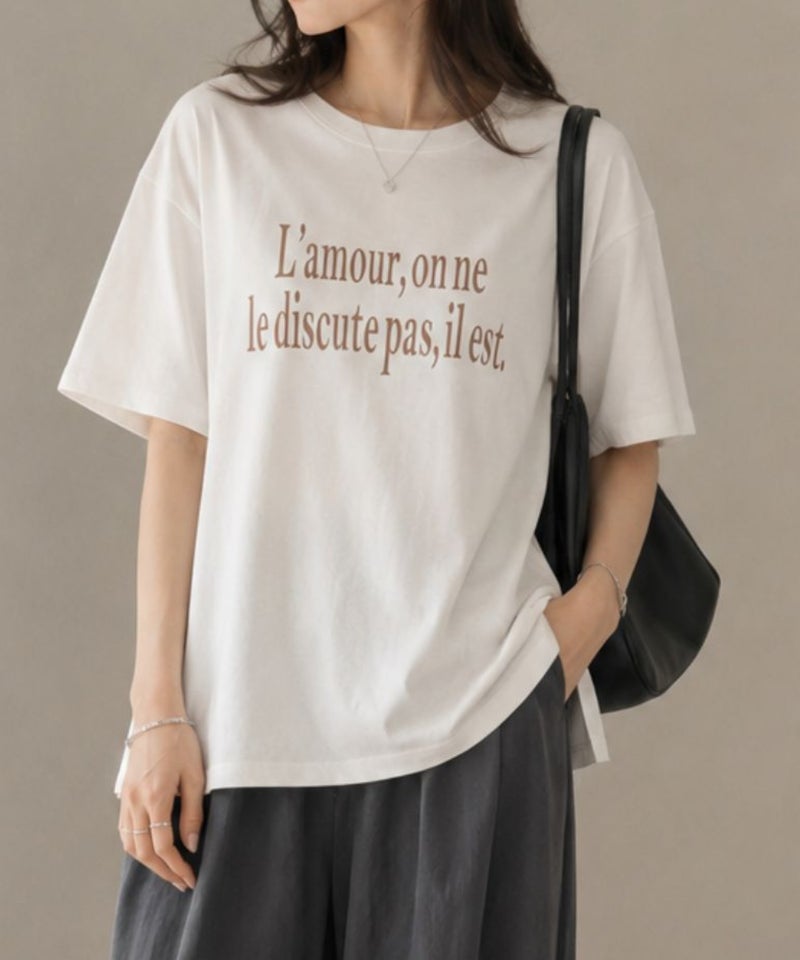 Idnes ロゴプリントTシャツ レディース メール便 対応商品商品画像-2