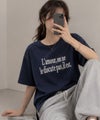 Idnes ロゴプリントTシャツ レディース メール便 対応商品商品サムネイル-3