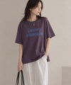 Idnes ロゴプリントTシャツ レディース メール便 対応商品商品サムネイル-4
