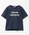 Idnes ロゴプリントTシャツ レディース メール便 対応商品商品サムネイル-5