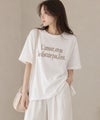 Idnes ロゴプリントTシャツ レディース メール便 対応商品商品サムネイル-6