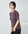 Idnes ロゴプリントTシャツ レディース メール便 対応商品商品サムネイル-6