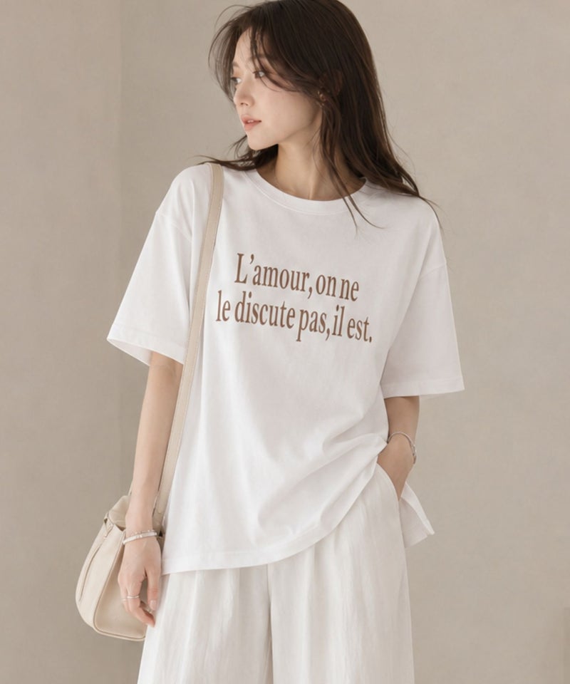 Idnes ロゴプリントTシャツ レディース メール便 対応商品商品画像-6