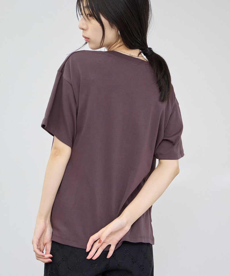 Idnes ロゴプリントTシャツ レディース メール便 対応商品商品画像-8