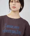 Idnes ロゴプリントTシャツ レディース メール便 対応商品商品サムネイル-9