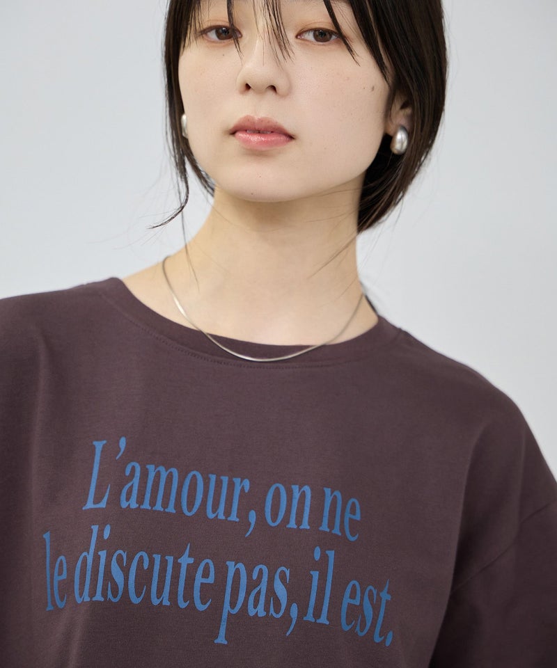 Idnes ロゴプリントTシャツ レディース メール便 対応商品商品画像-9