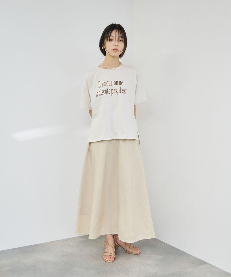 Idnes ロゴプリントTシャツ レディース メール便 対応商品商品画像-15