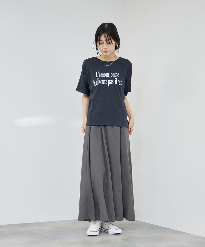 Idnes ロゴプリントTシャツ レディース メール便 対応商品商品画像-18