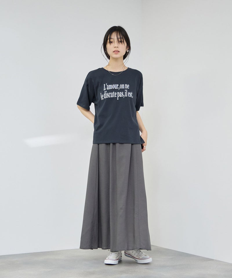 Idnes ロゴプリントTシャツ レディース メール便 対応商品商品画像-19