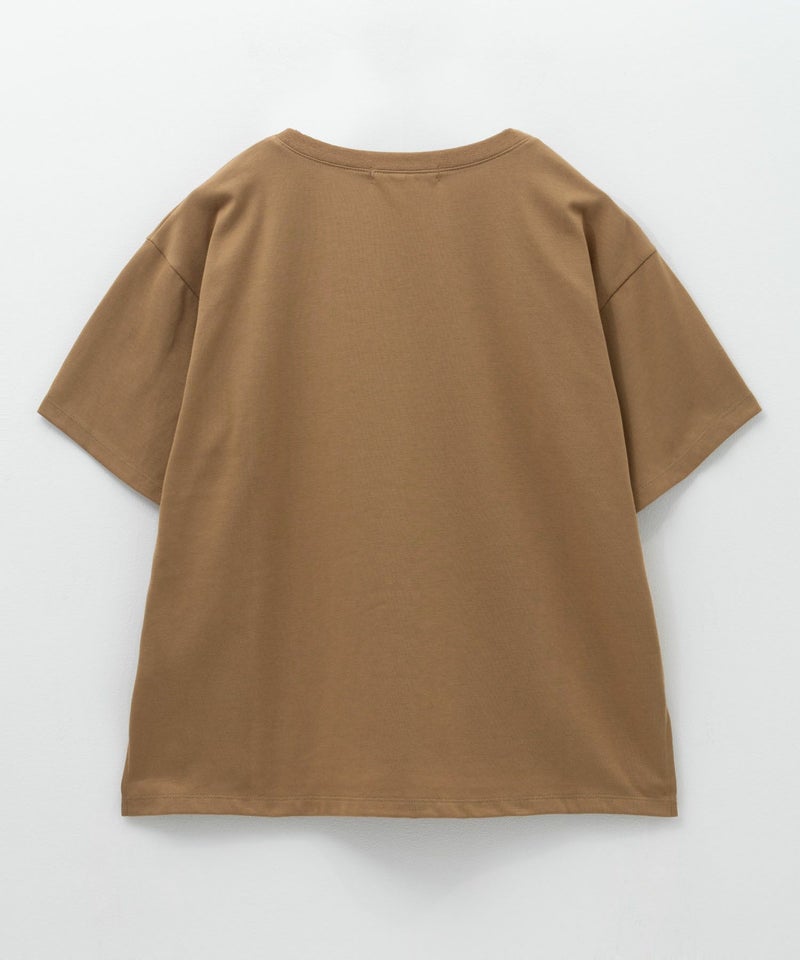 Idnes フロッキープリントTシャツ レディース メール便 対応商品商品画像-6