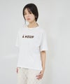 Idnes フロッキープリントTシャツ レディース メール便 対応商品商品サムネイル-6