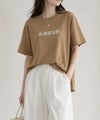 Idnes フロッキープリントTシャツ レディース メール便 対応商品商品サムネイル-8