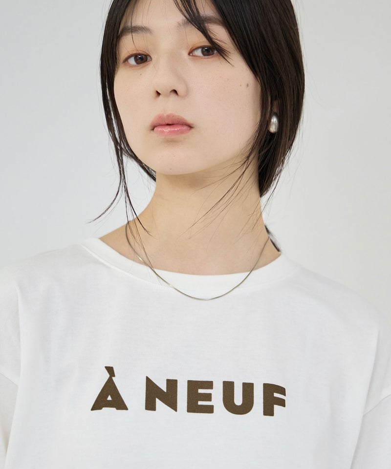 Idnes フロッキープリントTシャツ レディース メール便 対応商品商品画像-9