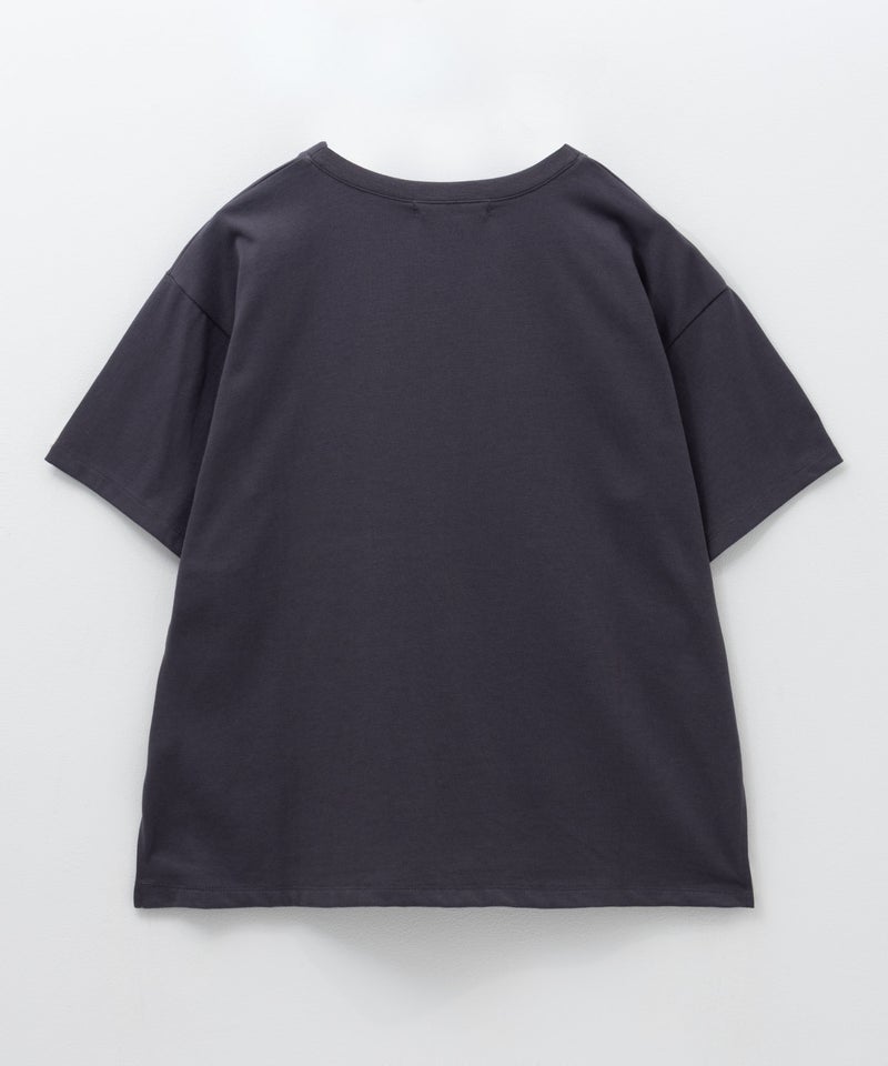 Idnes フロッキープリントTシャツ レディース メール便 対応商品商品画像-15