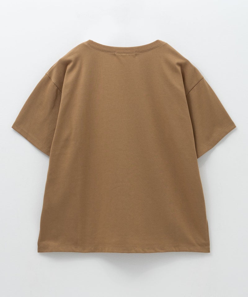 Idnes フロッキープリントTシャツ レディース メール便 対応商品商品画像-18