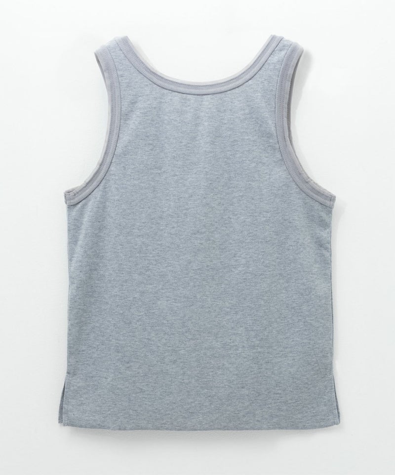 Idnes チュールテレコタンクトップ レディース メール便 対応商品商品画像-2