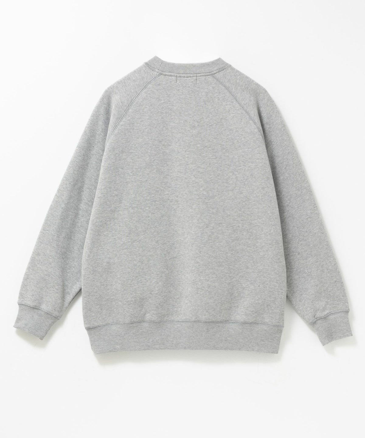 CONVERSE ワンポイントシューズ刺繍裏シャギートレーナー レディース