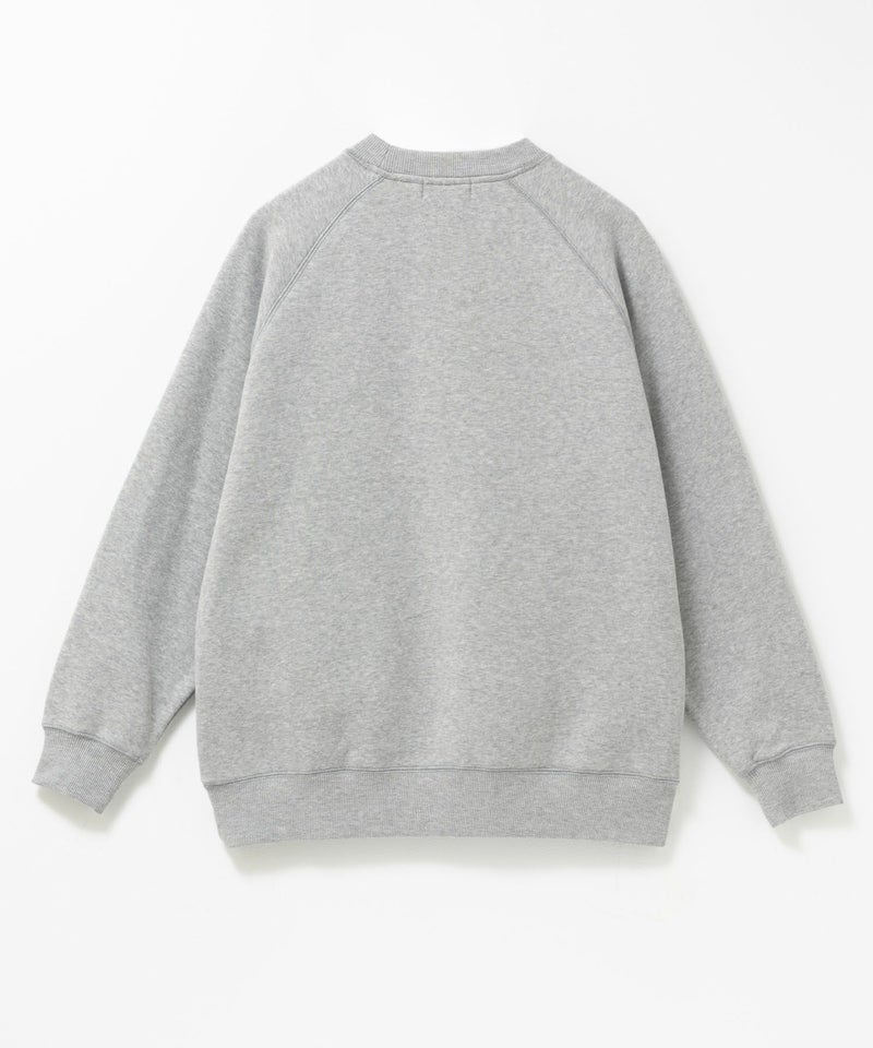 CONVERSE  ワンポイントシューズ刺繍裏シャギートレーナー レディース商品画像-6