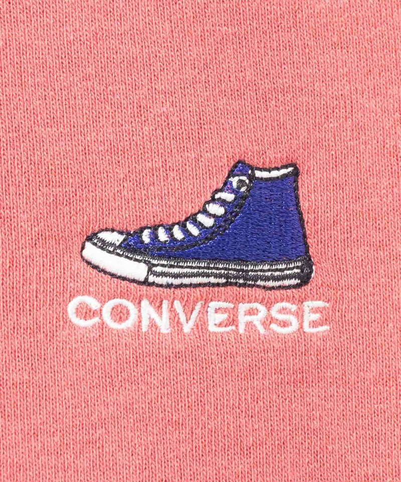 CONVERSE ワンポイントシューズ刺繍裏シャギートレーナー レディース商品画像-9