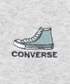CONVERSE  ワンポイントシューズ刺繍裏シャギートレーナー レディース商品サムネイル-11