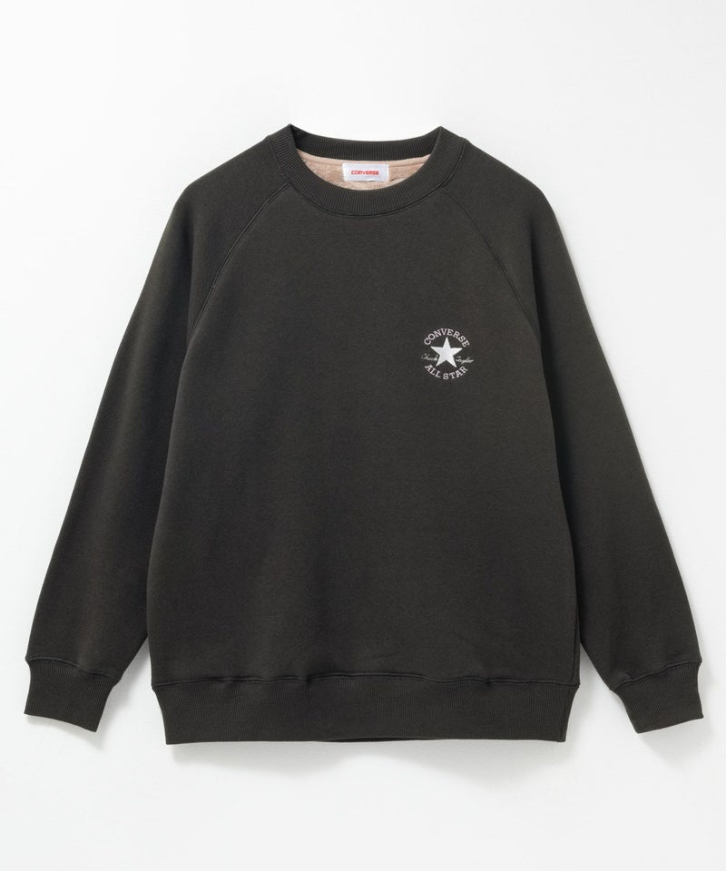 CONVERSE ワンポイントワンスター刺繍裏シャギートレーナー レディース商品画像-1