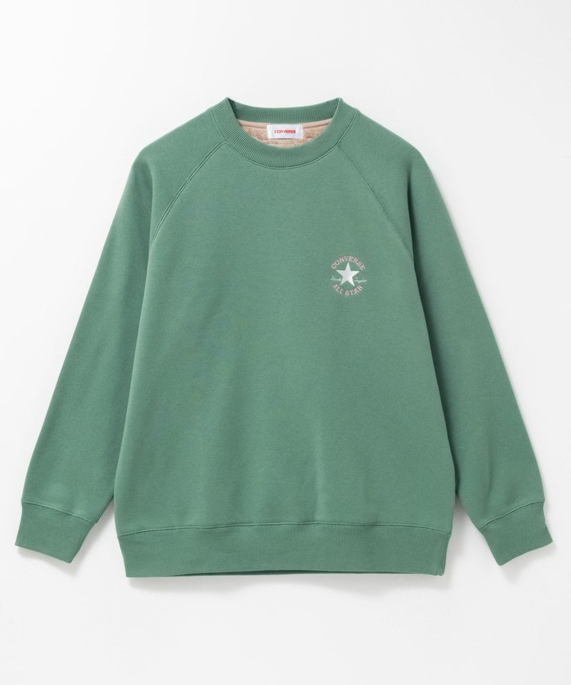 CONVERSE ワンポイントワンスター刺繍裏シャギートレーナー レディース商品画像-5
