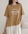 Idnes ロゴプリントTシャツ レディース メール便 対応商品商品サムネイル-3
