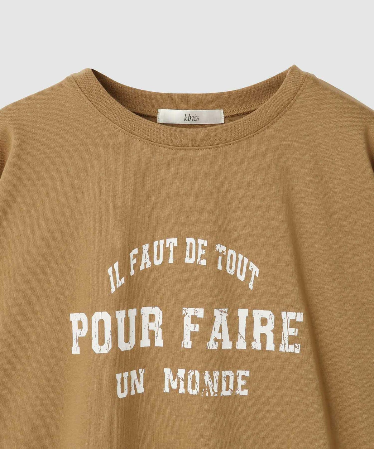 Idnes ロゴプリントTシャツ レディース メール便 対応商品