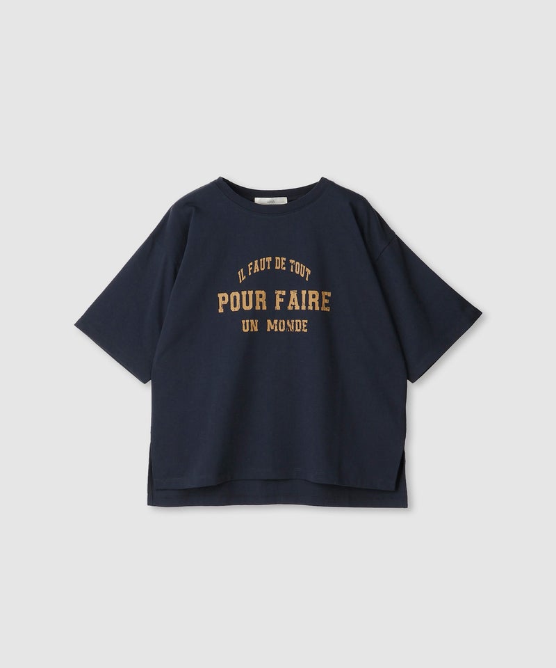 Idnes ロゴプリントTシャツ レディース メール便 対応商品商品画像-11