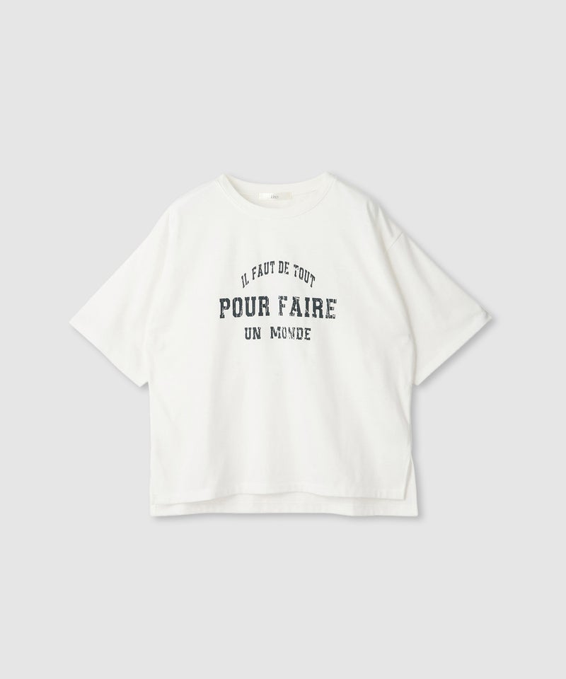Idnes ロゴプリントTシャツ レディース メール便 対応商品商品画像-12