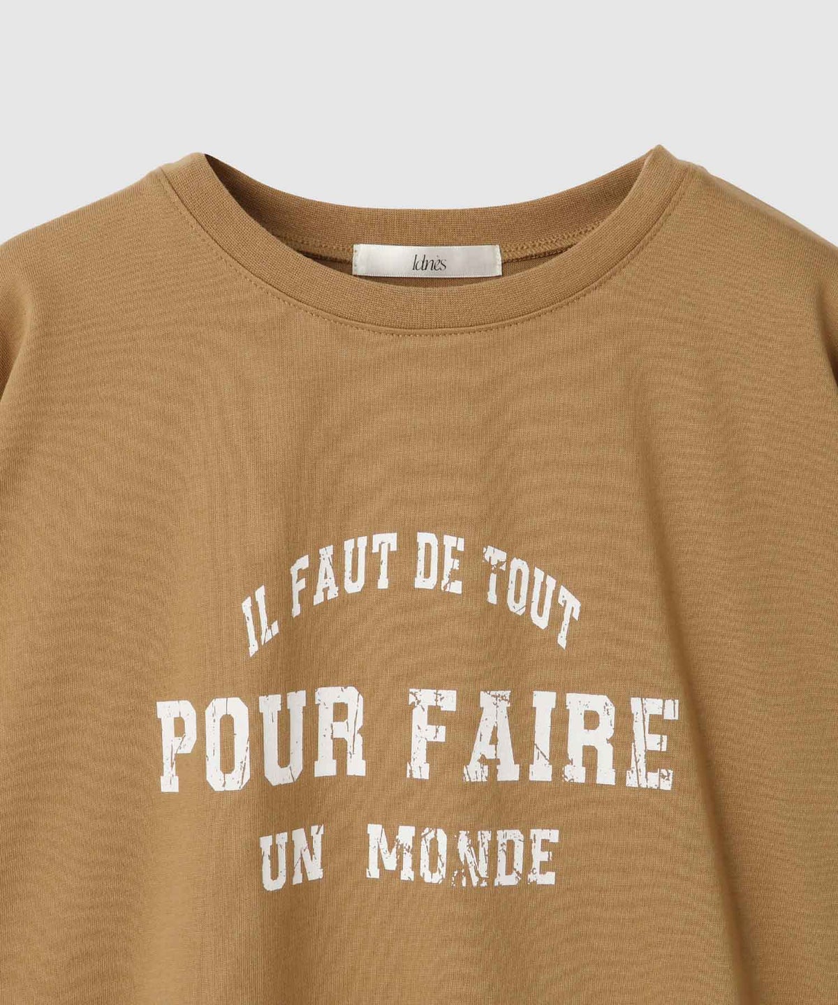 Idnes ロゴプリントTシャツ レディース メール便 対応商品