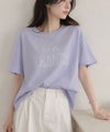 Idnes ロゴ刺繍Tシャツ レディース メール便 対応商品商品サムネイル-1