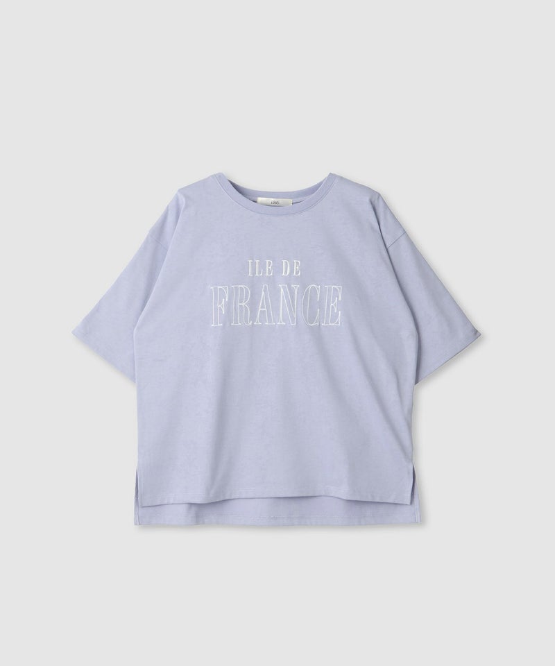 Idnes  ロゴ刺繍Tシャツ レディース メール便 対応商品商品画像-1