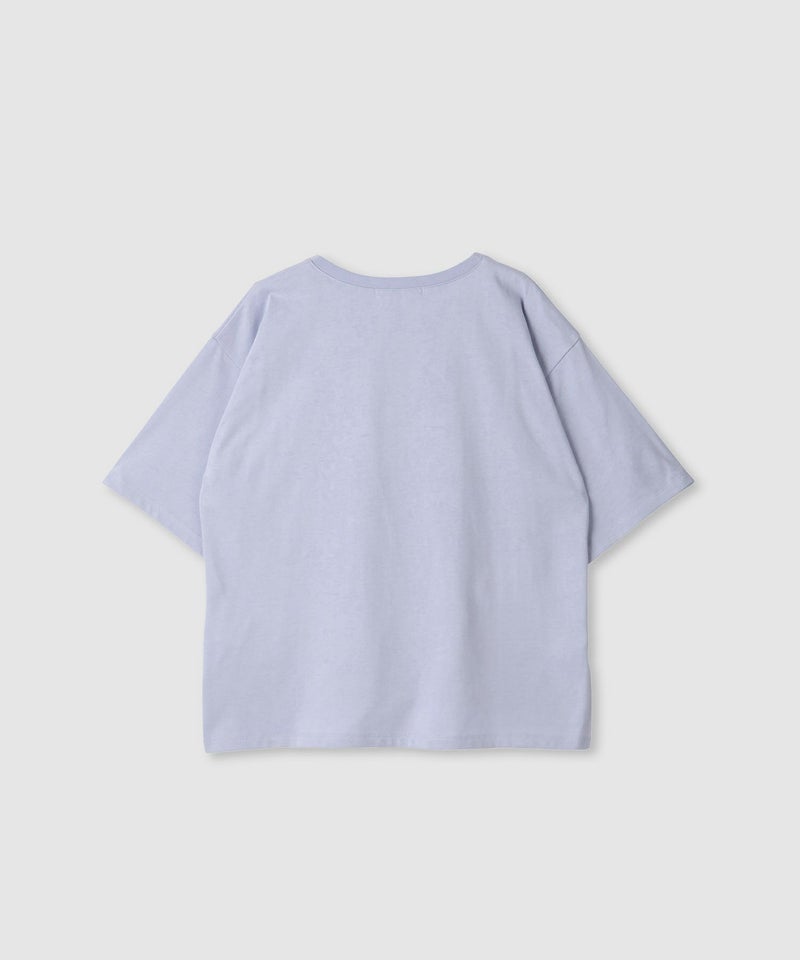 Idnes ロゴ刺繍Tシャツ レディース メール便 対応商品商品画像-4