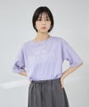 Idnes ロゴ刺繍Tシャツ レディース メール便 対応商品商品サムネイル-5
